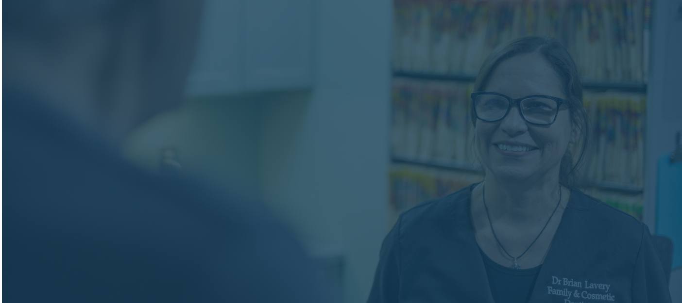 Mercerville dental team member smiling at a patient