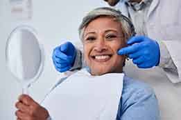 Be sure to attend your regular check-ups with Dr. Lavery, even if you have no remaining natural teeth
