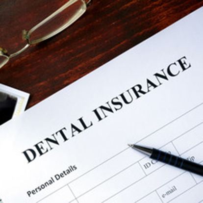 Dental insurance form. 